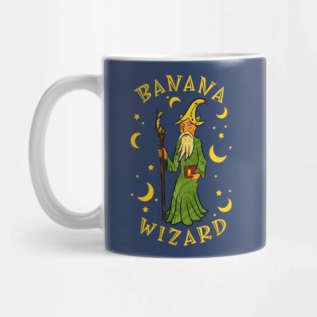 Banana Wizard by stevenselbyart